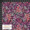 Fabric Stof Navy Pink Floral AVALANA Jersey by the Quarter Yard 19-1454